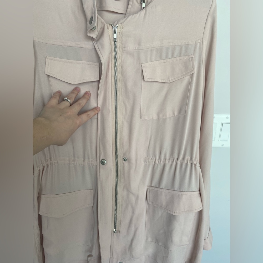 DR2 Pink Zip up Spring Jacket Large - Picture 8 of 16